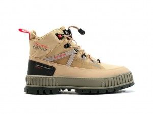 Desert Kids' Palladium Pallashock Travel Wp+ Boots | LQUMFR-832