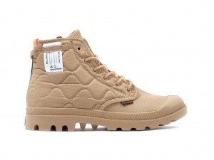 Desert Kids' Palladium Pampa Re-quilted Boots | PGRUDO-387