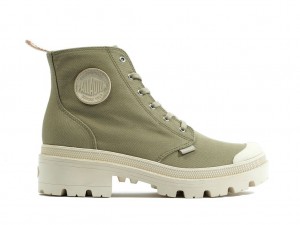 Dune Women Palladium Pallabase Twill Boots | ODJPQF-495