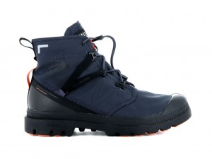 Indigo Kids' Palladium Pampa Travel Lite+ Waterproof Boots | YHIWNT-312