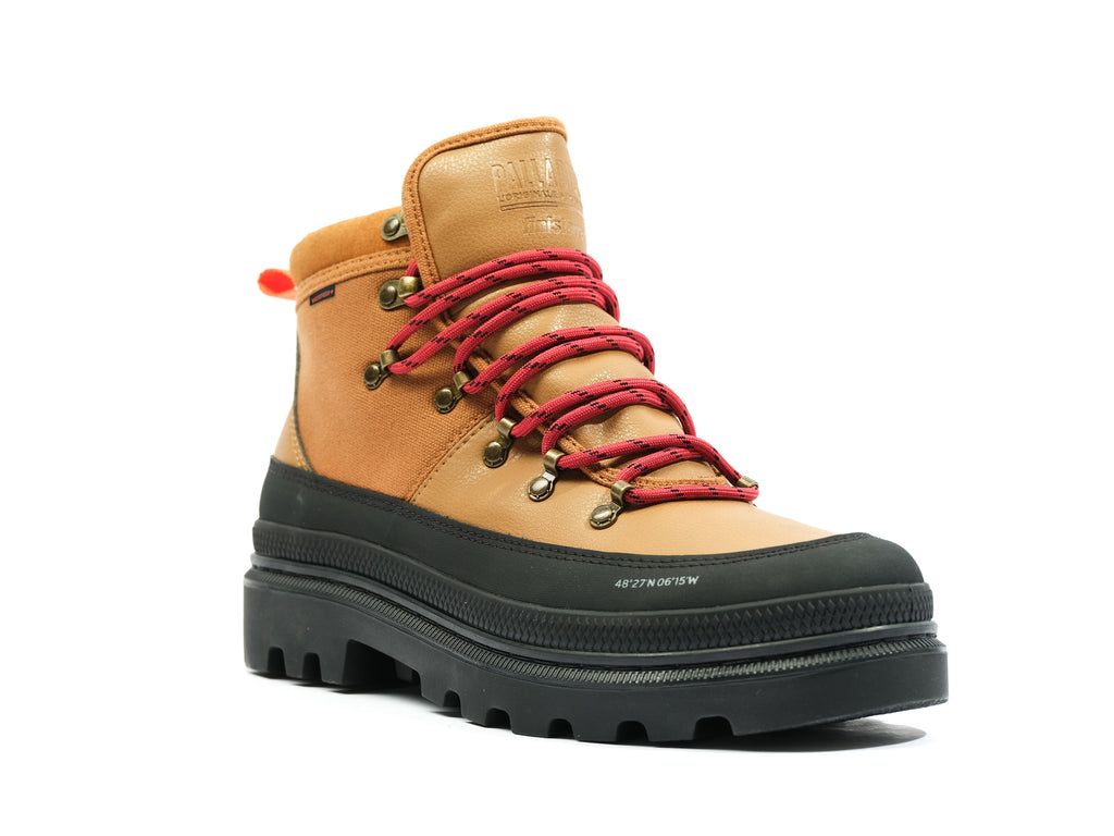 Apple Cinammon Kids' Palladium Pallatrooper Hiker Wp+ Boots | XFBYDL-341