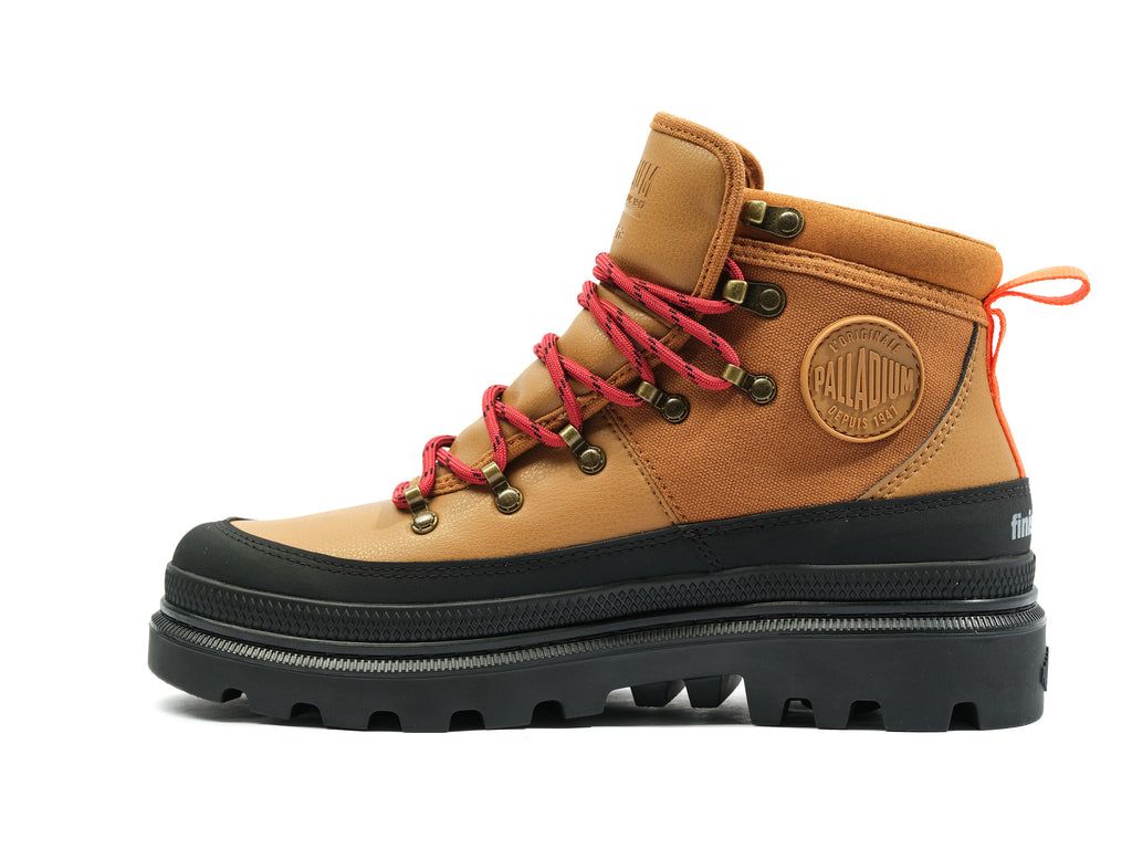 Apple Cinammon Kids' Palladium Pallatrooper Hiker Wp+ Boots | XFBYDL-341