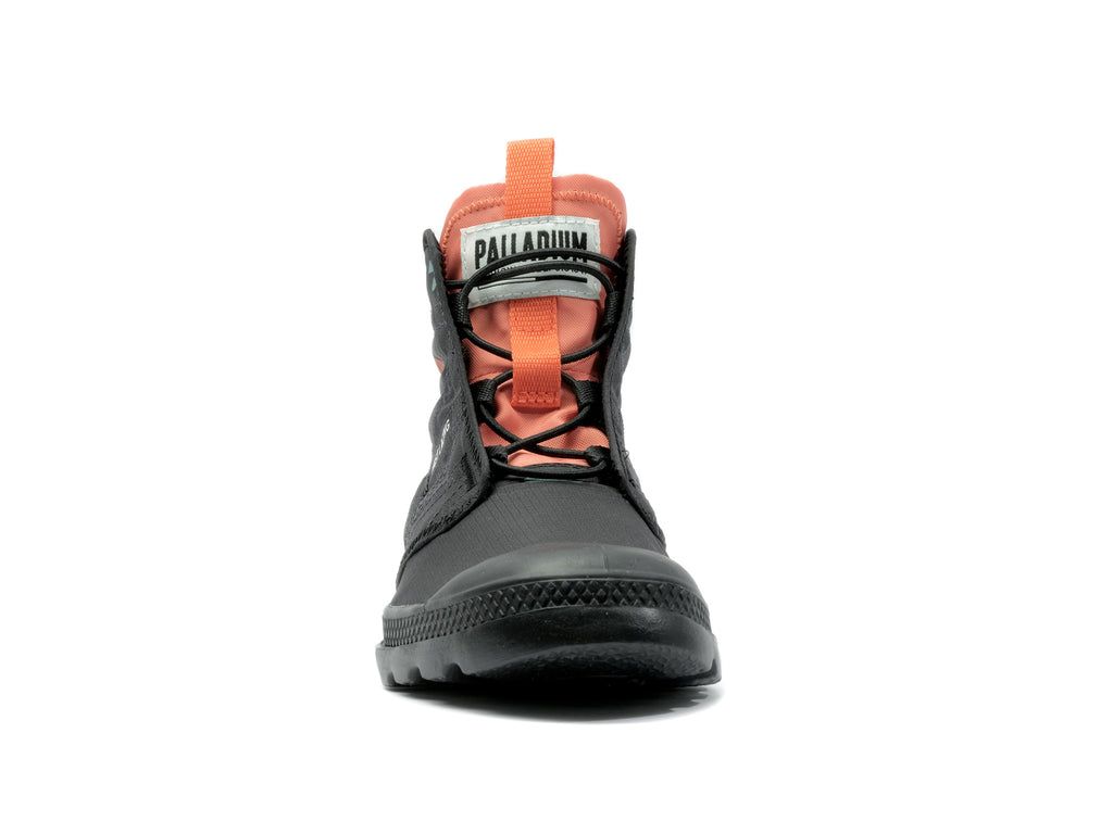 Black Kids' Palladium Pampa Travel Lite Rs Boots | LXNTRM-049