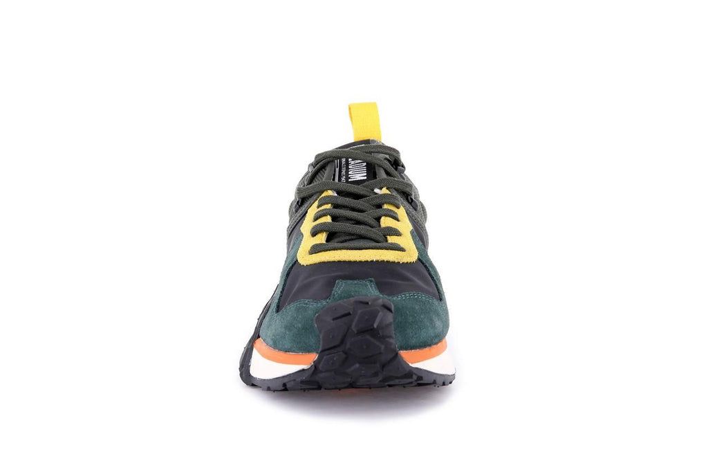 Black Kids' Palladium Troop Runner Sneakers | QYKBMS-265