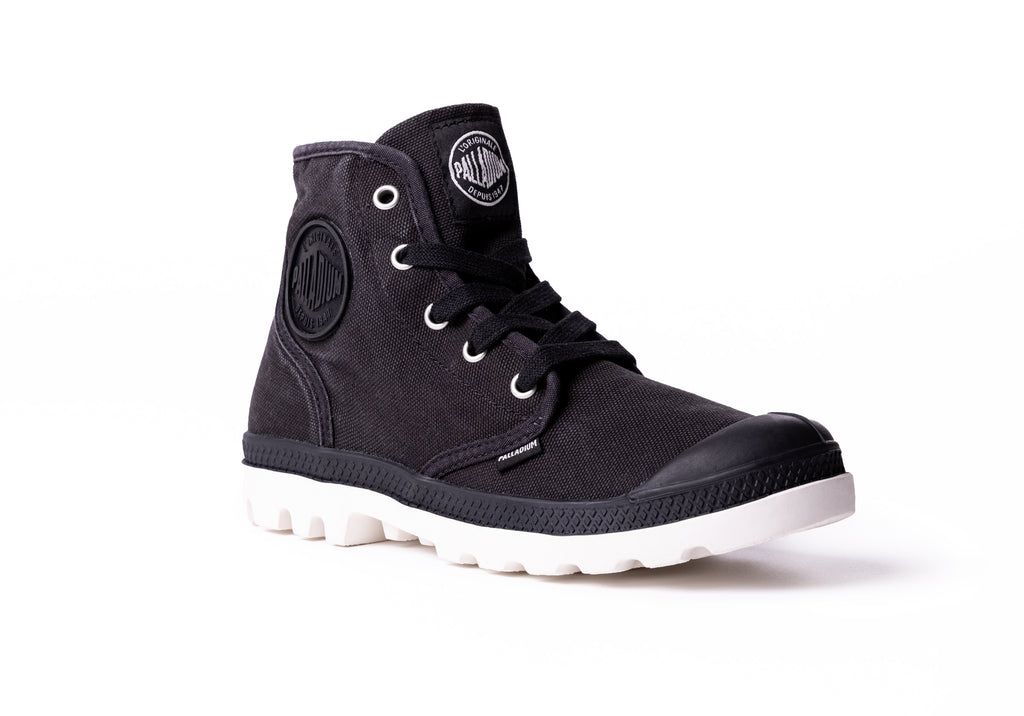 Black Women Palladium Pampa Hi Boots | IBZEKQ-265