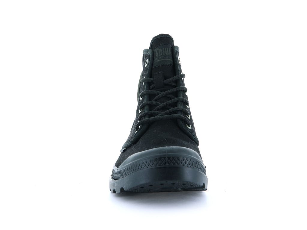 Black / Black Men Palladium Pampa Hi Htg Supply Boots | RIOXVN-916