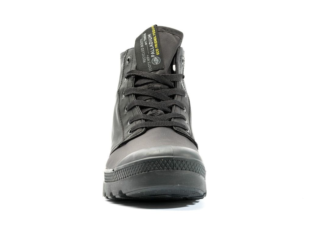 Black / Black Men Palladium Pampa Lite+ Recycle Wp+ Boots | JGVISX-673