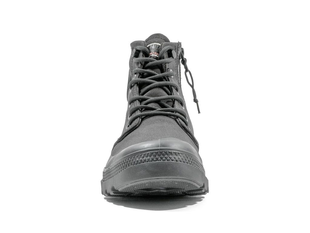 Black / Black Men Palladium Pampa Rcyl Lt+wp+zip Boots | NZVCBJ-183