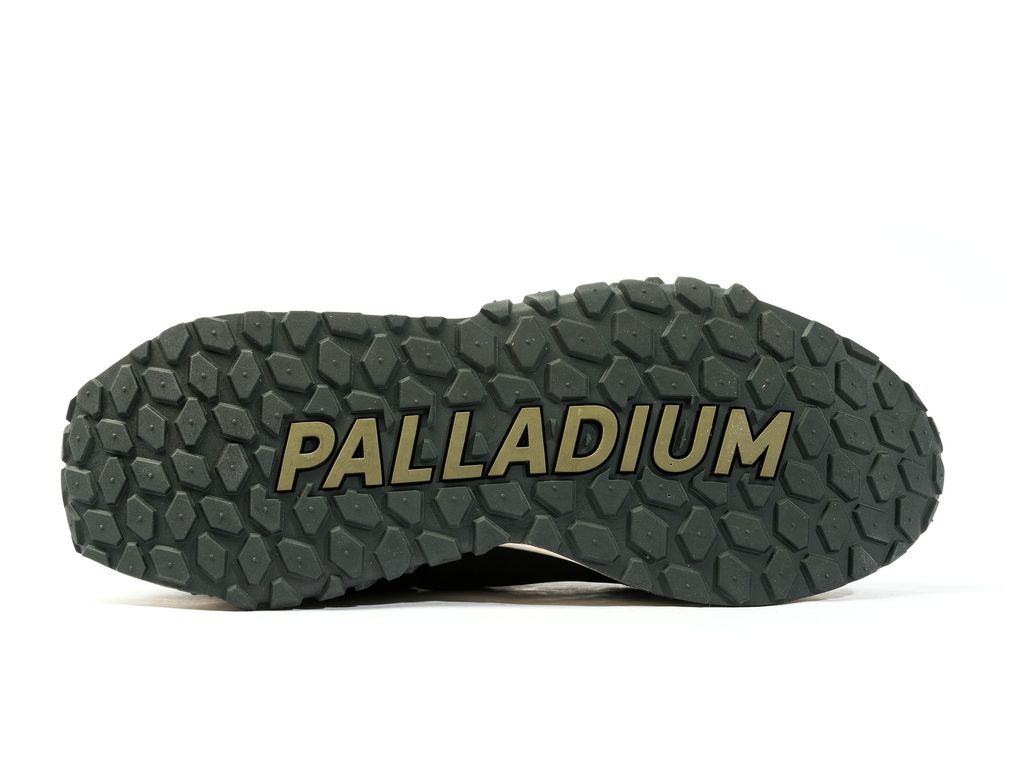 Black / Black Men Palladium Troop Runner Sneakers | PUQFNH-407