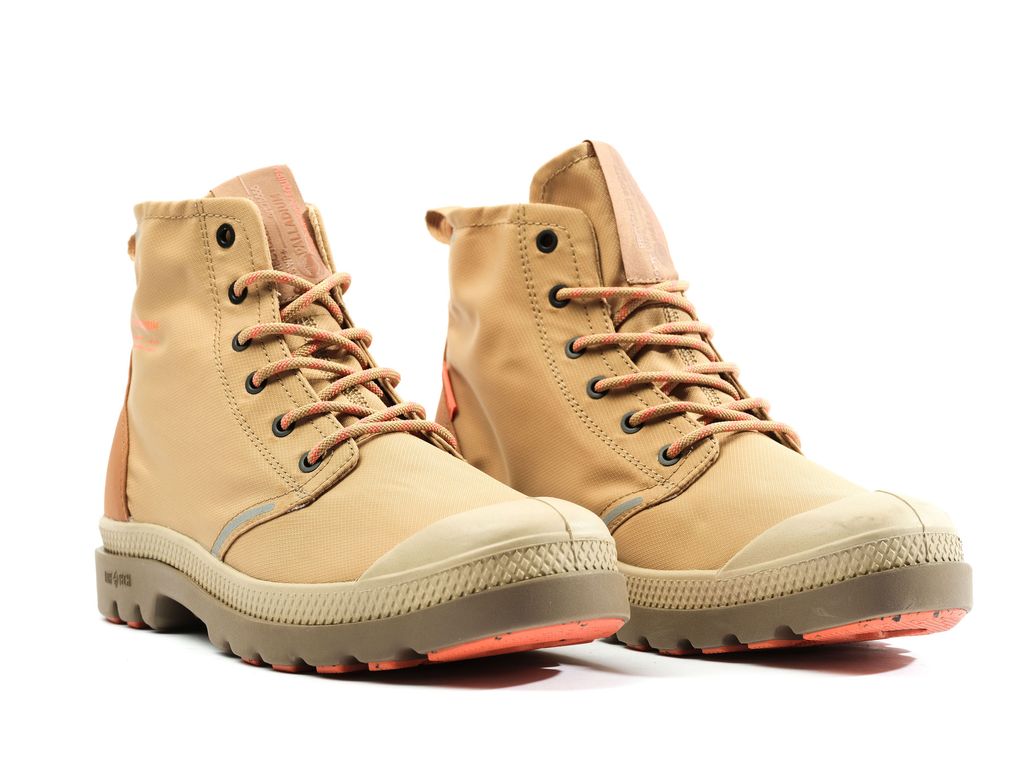 Caramel/Cinammon Men Palladium Pampa Lite+ Recycle Wp+ Boots | YALMKR-891