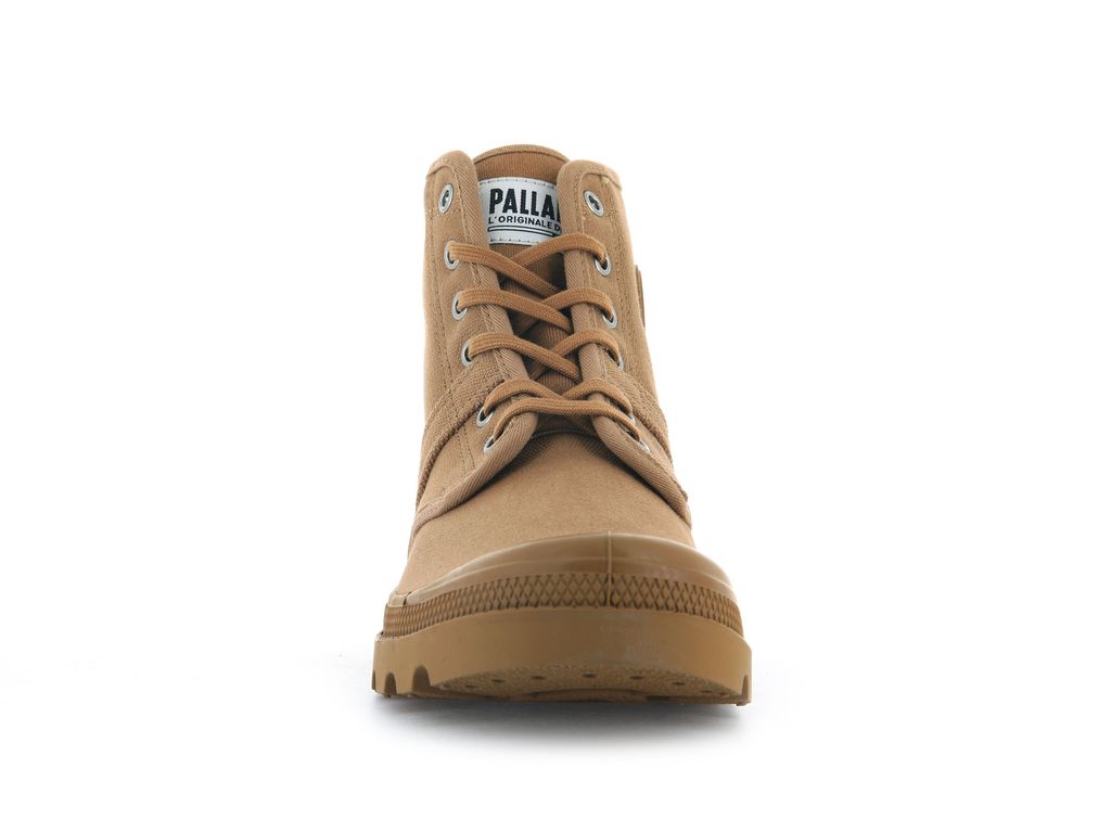 Cinnamon Men Palladium Pallabrousse Boots | VOJSUG-924