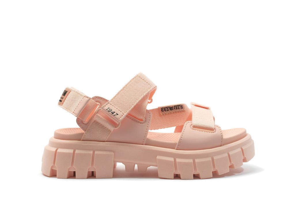 Coral Women Palladium Revolt Sandal Mono Sandals | OGJMEQ-294