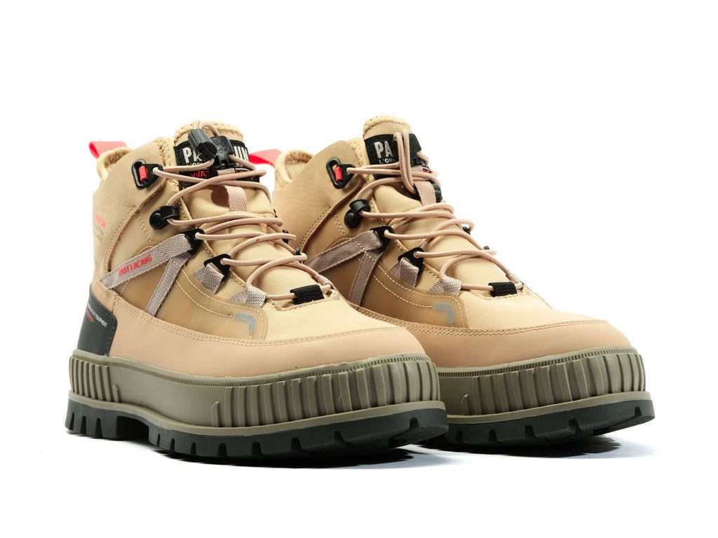 Desert Kids' Palladium Pallashock Travel Wp+ Boots | LQUMFR-832