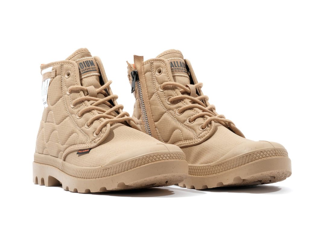 Desert Men Palladium Pampa Re-quilted Boots | CAXRLU-653