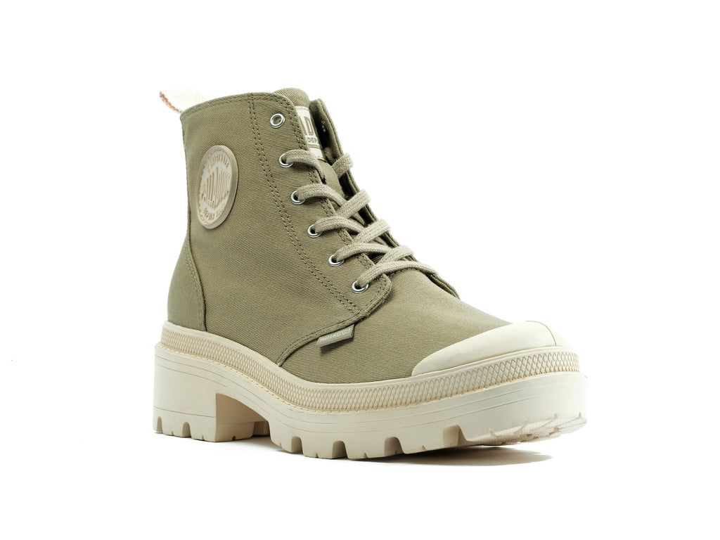 Dune Women Palladium Pallabase Twill Boots | ODJPQF-495