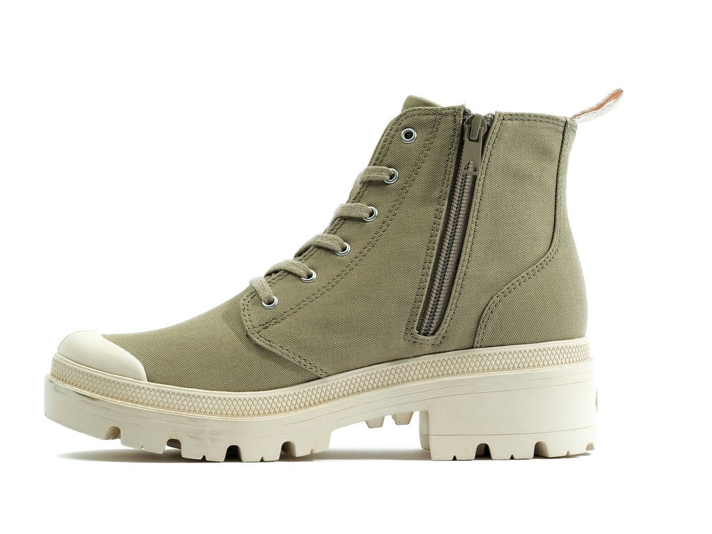 Dune Women Palladium Pallabase Twill Boots | ODJPQF-495