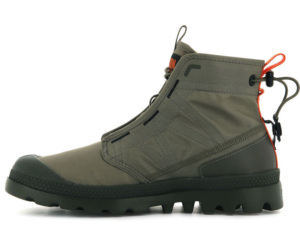 Green Men Palladium Pampa Travel Lite Boots | ORQGWZ-865