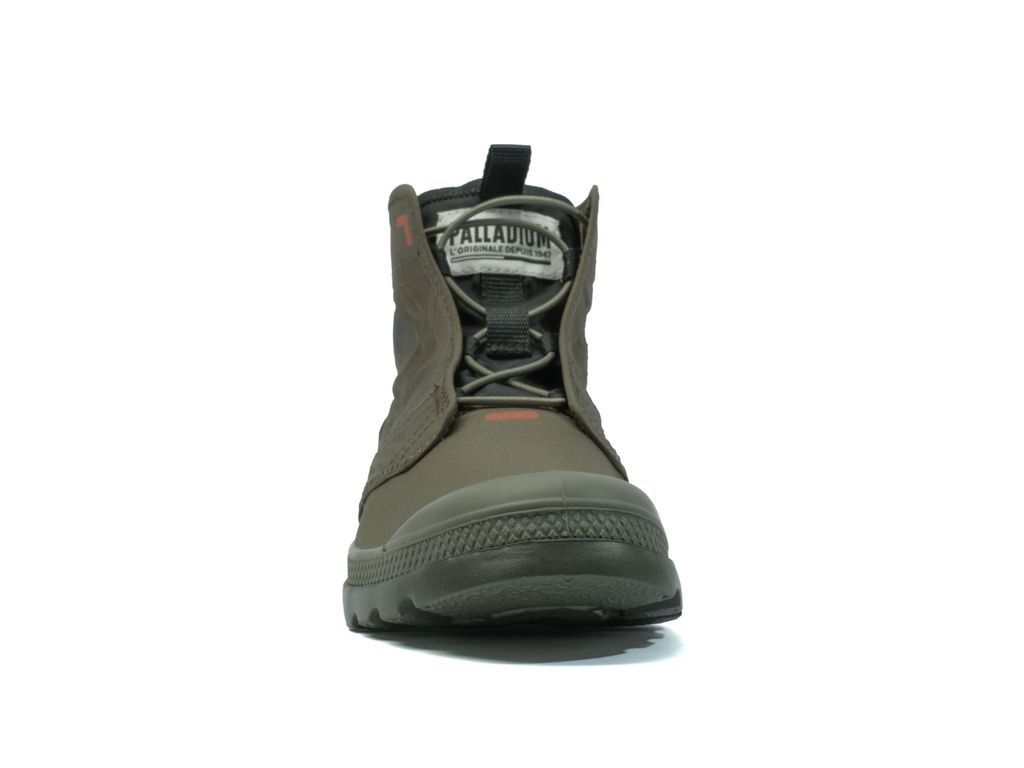 Olive Kids' Palladium Pampa Travel Lite Rs Boots | OYTBWI-208