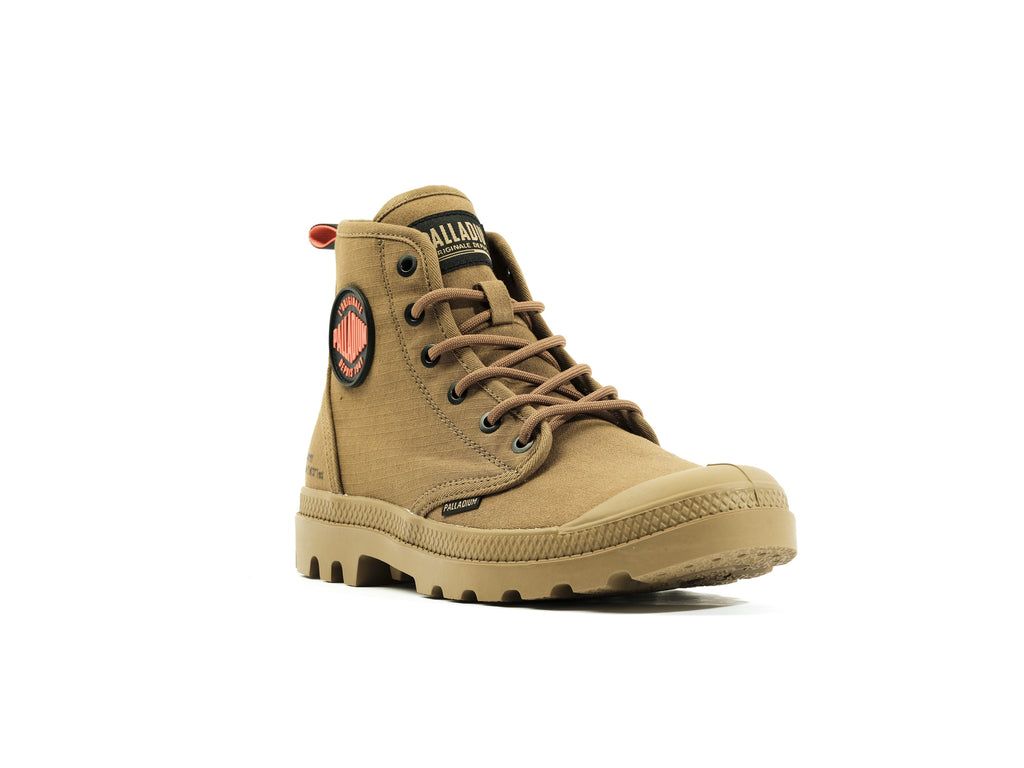 Olive Men Palladium Pampa Hi Supply Rs Boots | ZGQIYM-174