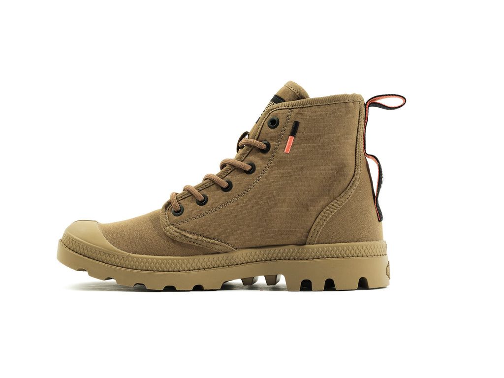 Olive Men Palladium Pampa Hi Supply Rs Boots | ZGQIYM-174