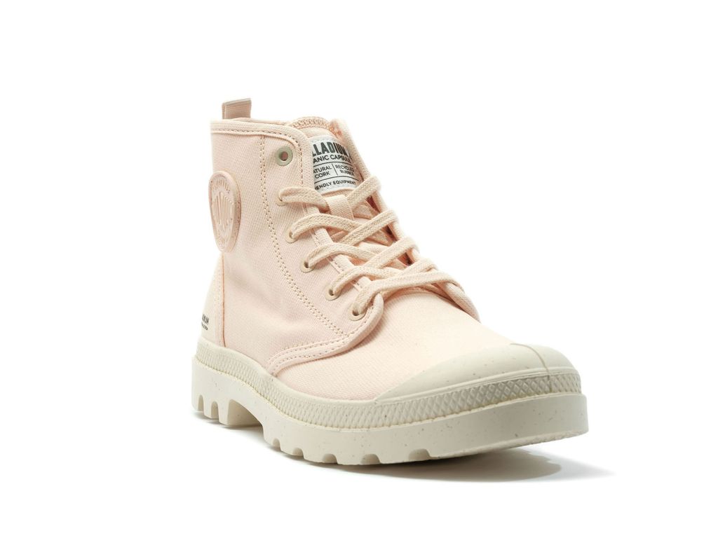 Peaskin Women Palladium Pampa Hi Zip Organic Boots | XGQSYO-971