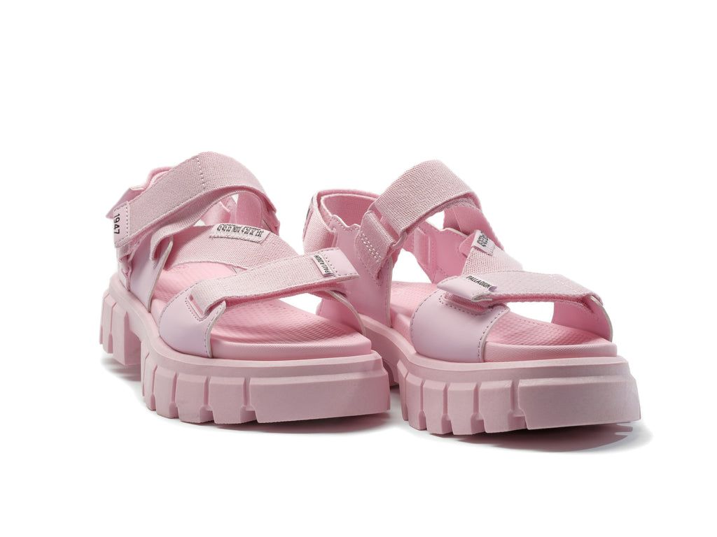 Pink Women Palladium Revolt Sandal Mono Sandals | VDCALP-298