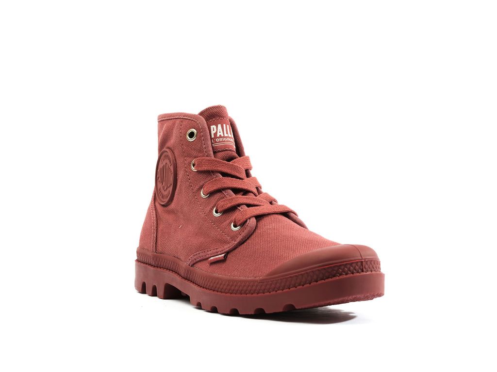 Red Women Palladium Pampa Hi Boots | NZGWYU-359