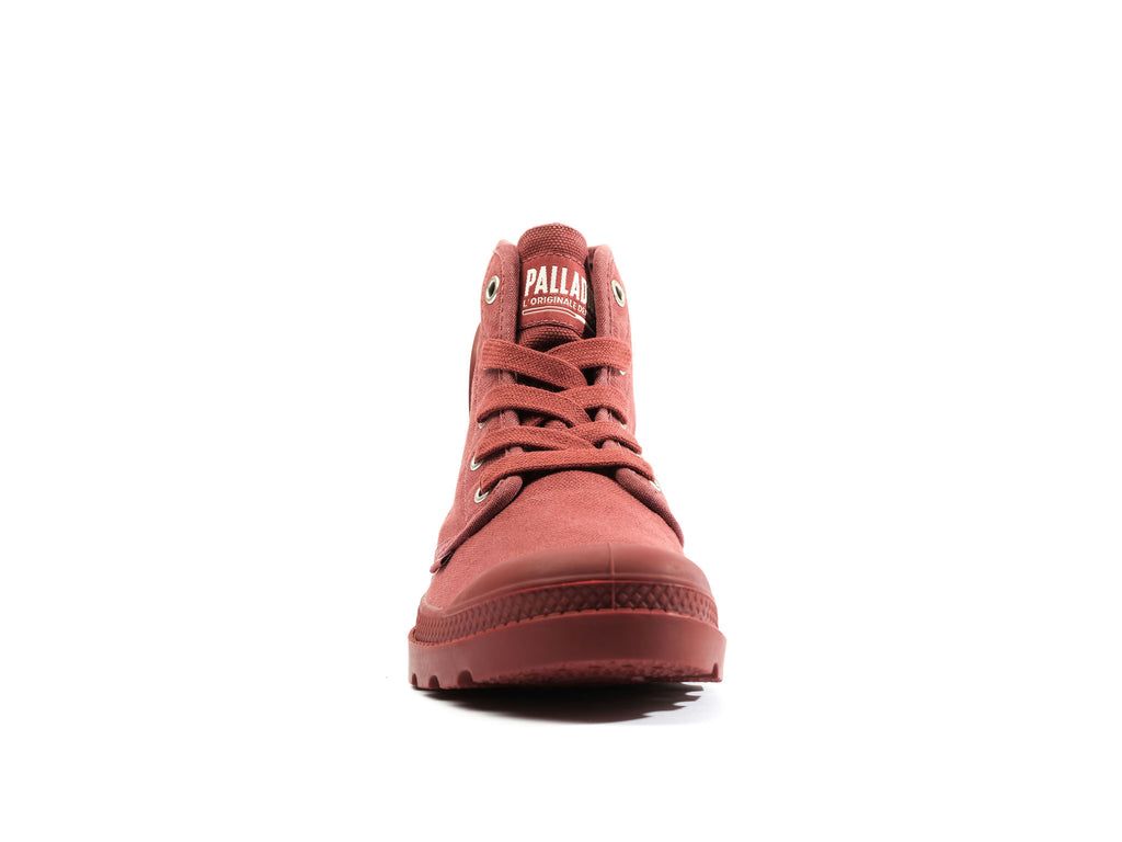 Red Women Palladium Pampa Hi Boots | NZGWYU-359