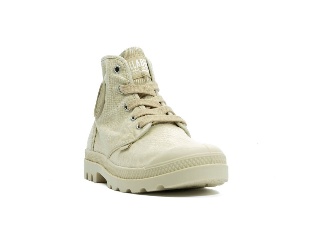 Sahara/Ecru Women Palladium Pampa Hi Boots | YPSVDM-596