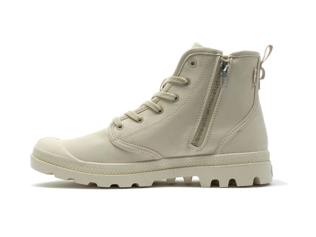 Sahara Men Palladium Pampa Hi Zip Organic Boots | NXVAGZ-481