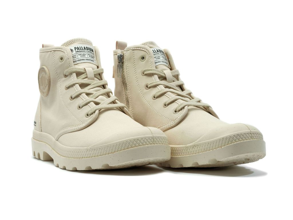 Sahara Men Palladium Pampa Hi Zip Organic Boots | NXVAGZ-481