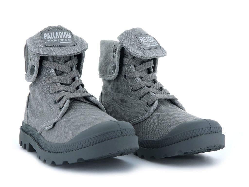 Titanium Men Palladium Baggy Boots | HMSEXT-701