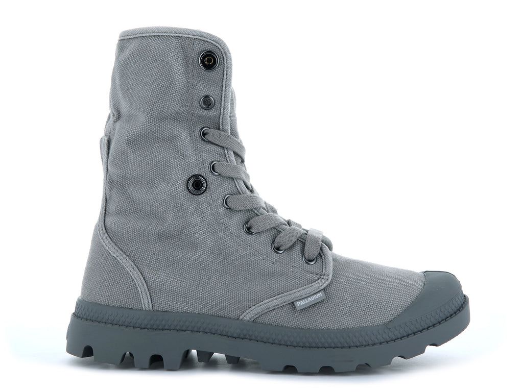 Titanium Women Palladium Baggy Boots | EAVWIQ-382