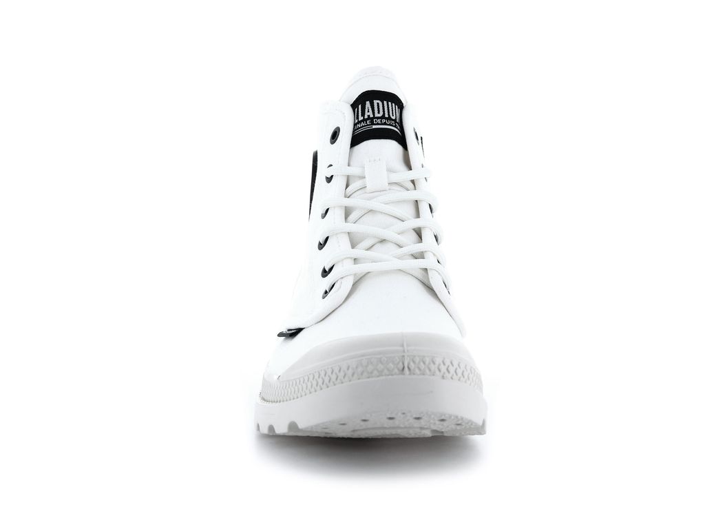 White Kids' Palladium Pampa Hi Htg Supply Boots | NHTJAI-873