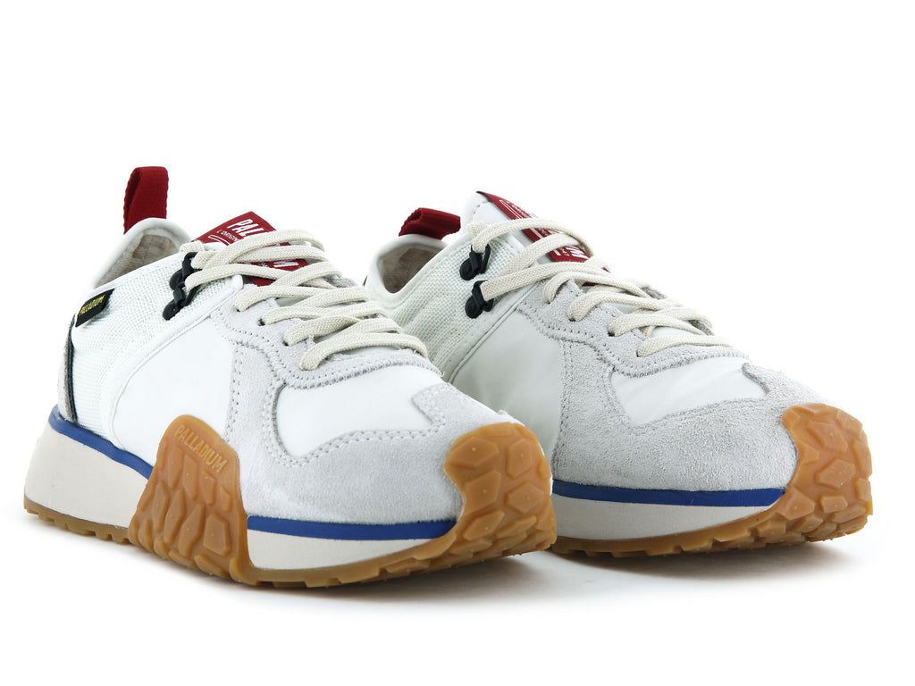 White Men Palladium Troop Runner Sneakers | YSHZCM-719