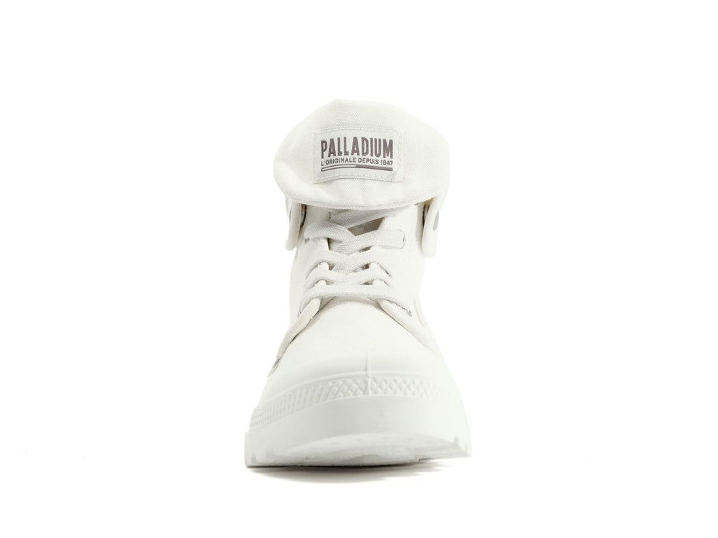 White Women Palladium Baggy Boots | DUTLRI-897