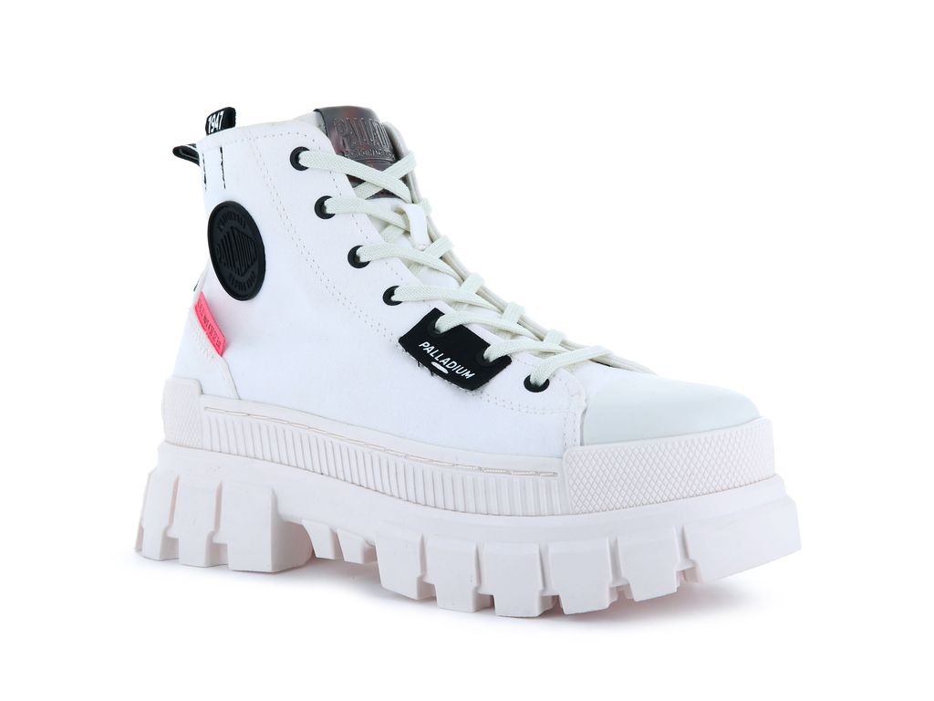 White Women Palladium Revolt Hi Tx Boots | HDJLVF-184