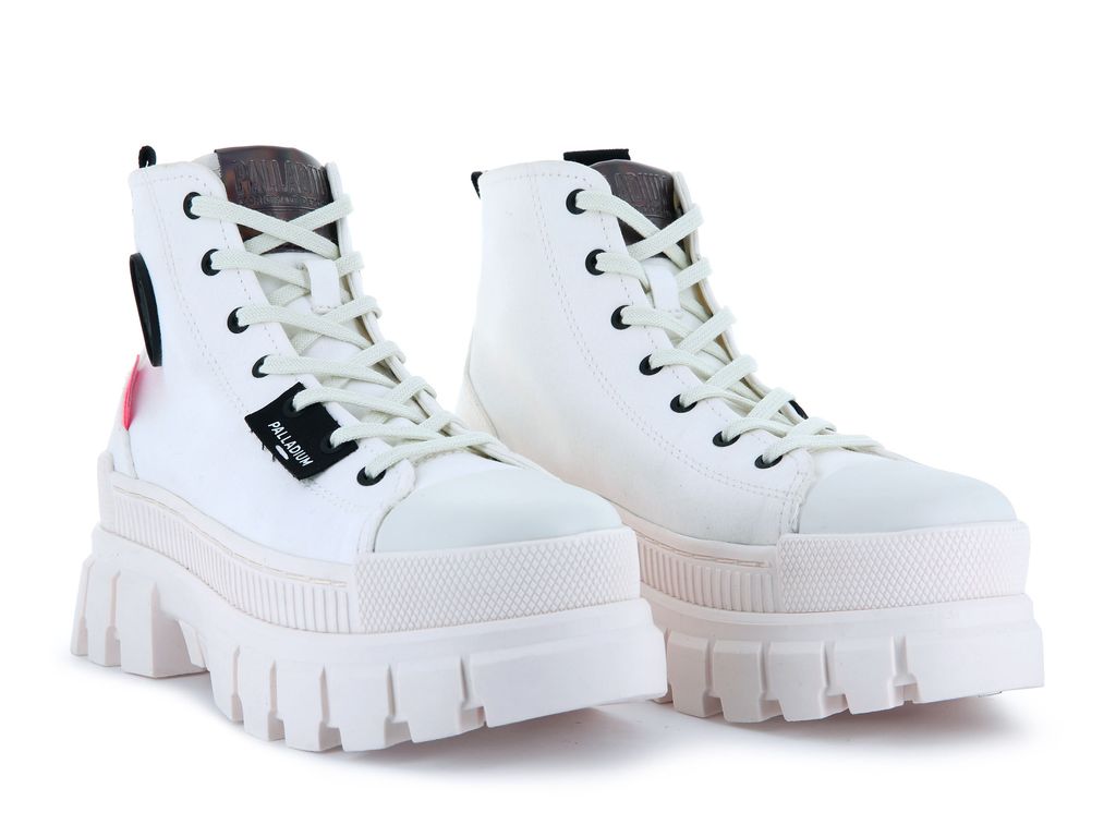 White Women Palladium Revolt Hi Tx Boots | HDJLVF-184