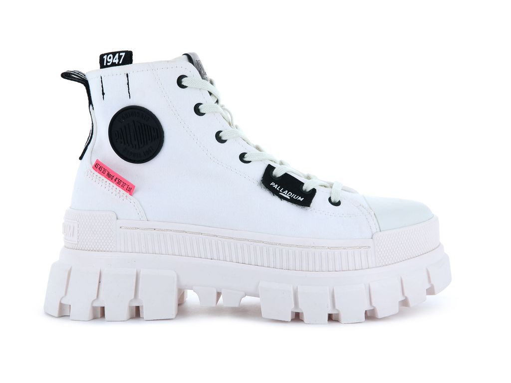 White Women Palladium Revolt Hi Tx Boots | HDJLVF-184