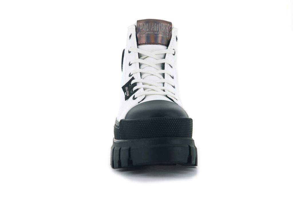 White Women Palladium Revolt Hi Tx Boots | ULEZXS-648