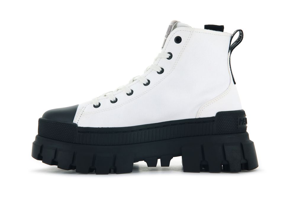 White Women Palladium Revolt Hi Tx Boots | ULEZXS-648