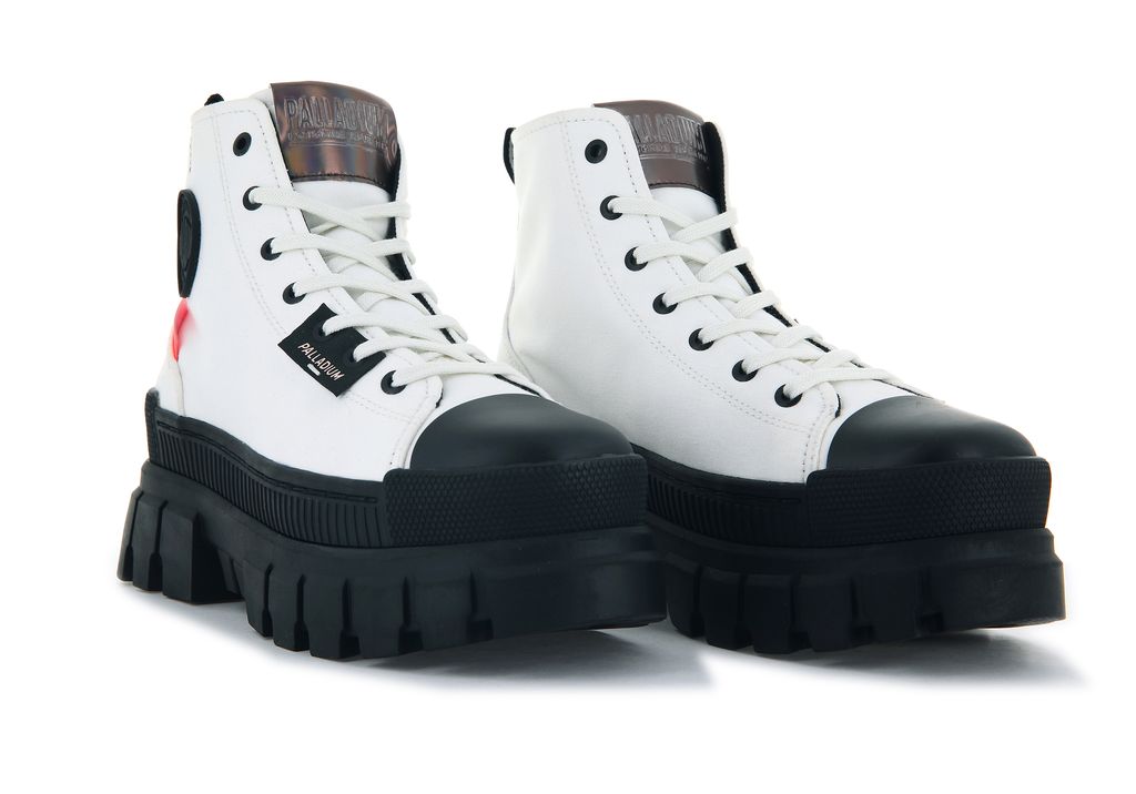 White Women Palladium Revolt Hi Tx Boots | ULEZXS-648