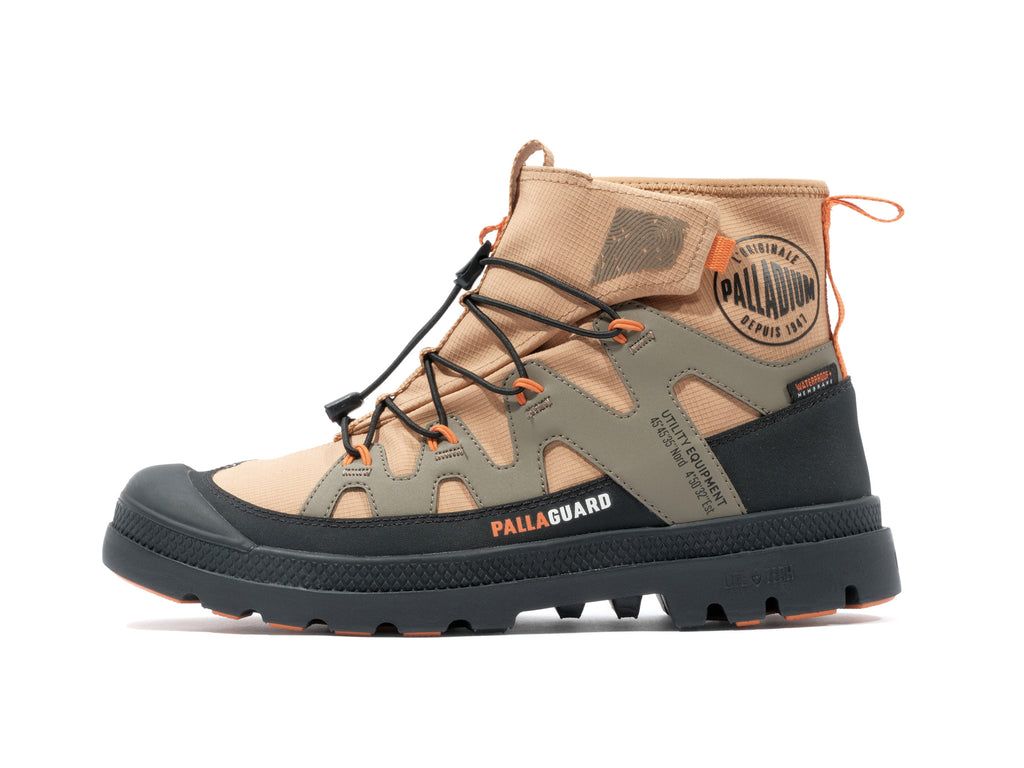 Woodlin Kids' Palladium Pampa Lite+ Xplor Wp+ Boots | PRFNYT-841